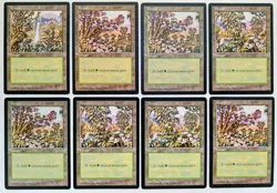 8 x Forest | Mirage | MTG | Magic The Gathering - Image 1