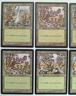 8 x Forest | Mirage | MTG | Magic The Gathering - Image 2