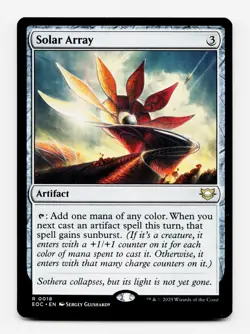 Solar Array [Commander: Edge of Eternities] MTG Magic NM/M - Image 1