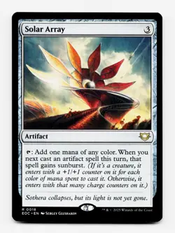 Solar Array [Commander: Edge of Eternities] MTG Magic NM/M - Image 3