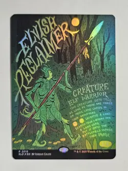 Elvish Reclaimer Rainbow Foil Secret Lair Drop Series SLD 2015 MTG Nm - Image 1