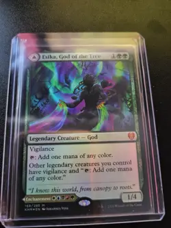 MTG Magic the Gathering NM Foil Esika, God of The Tree 168 Kaldheim - Image 1
