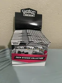 Pokemon White Flare Sticker Collection X 12 Display NOT SEALED - Image 1
