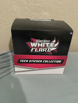Pokemon White Flare Sticker Collection X 12 Display NOT SEALED - Image 2