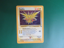 Pokemon Fossil Legendary Birds, Moltres 12/62, Articuno 3/62, & Zapdos 15/62 MP - Image 3