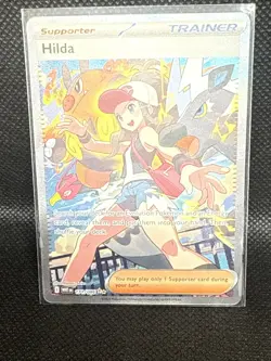 Pokemon TCG Hilda 171/086 SIR English NM/M White Flare Perfect Condition Rare - Image 3