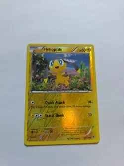 Helioptile Reverse Holo - 29/119 - Phantom Forces Pokemon - Image 1