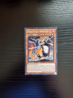 Yugioh Justice Hunters - Dracotail Urgula - Rare - JUSH-EN004 - Image 1