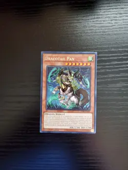 Yugioh Justice Hunters - Dracotail Pan - Rare - JUSH-EN003 - Image 1