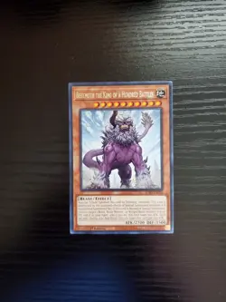 Yugioh Justice Hunters - Behemoth the King of a Hundred Battles - JUSH-EN050 - Image 1