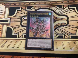 Number C101: Silent Honor DARK LVAL-EN046 Ultimate Rare VLP Yugioh Card - Image 1