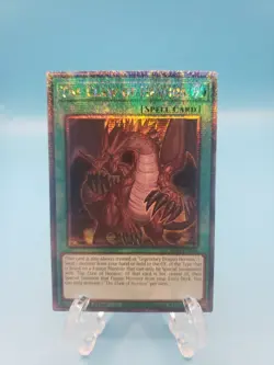 The Claw of Hermos RA04-EN256 Yugioh Quarter Century Secret Rare Stampede 1st - Image 1