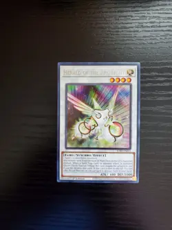 Yugioh Justice Hunters - Herald of the Arc Light - Rare - JUSH-EN051 - Image 1