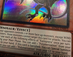 Yugioh! Kaitoptera MZMI-EN012 1st ED Super Rare (LP) x3 - Image 4