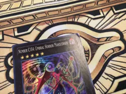 Number C104: Umbral Horror Masquerade JOTL-EN056 1st Super Rare HP Yugioh Card - Image 3