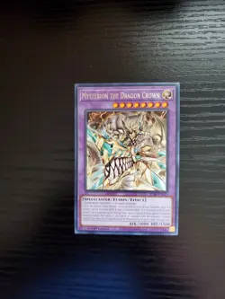 Yugioh Justice Hunters - Mysterion the Dragon Crown - Rare - JUSH-EN013 - Image 1