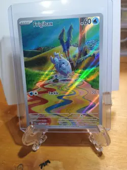 Frigibax 208/193 Paldea Evolved Near Mint Illustration Rare Pokemon Card NM - Image 1