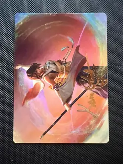 Yuna, Grand Summoner Art Card (Gold Signature) Final Fantasy MTG Art Series - Image 1