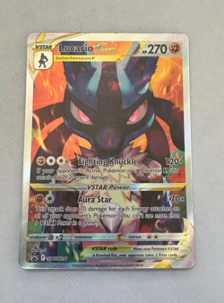 Lucario VSTAR SWSH291 - Pokemon TCG - Sword & Shield Promo Card Holo - Image 1