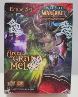 World of Warcraft Trading Card Game: Arena Grand Melee Horde Set Upper Deck NEW! - Image 1