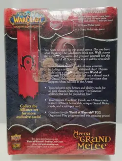 World of Warcraft Trading Card Game: Arena Grand Melee Horde Set Upper Deck NEW! - Image 2