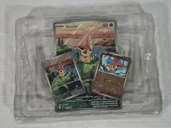 Victini Promo Illustration Rare SVP208 + Jumbo card and Victini Cards NEW (READ) - Image 1