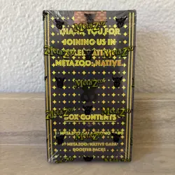 MetaZoo 2023 Native Gala Box Sealed (3 booster packs & 1 promo card) NEW - Image 2