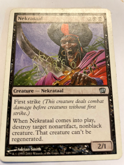 Nekrataal 8th Edition Regular L.P Still a very good looking card Take a look!! - Image 1