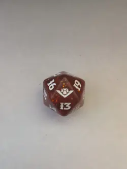 MTG - Outlaws of Thunder Junction Oversized Spin Down Dice from Bundle - Image 1