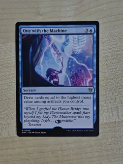 MTG Misprint One with the Machine Shifted Stamp Aetherdrift - Image 1