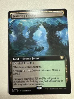 Festering Thicket Extended (NM Non-Foil) EOC-0041 Rare MTG - Image 1