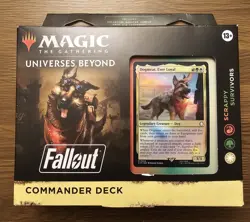 MtG Fallout Scrappy Survivors Commander Deck Factory Sealed FREE Shipping - Image 1