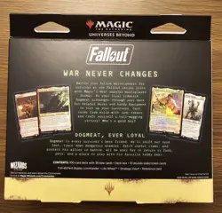 MtG Fallout Scrappy Survivors Commander Deck Factory Sealed FREE Shipping - Image 2