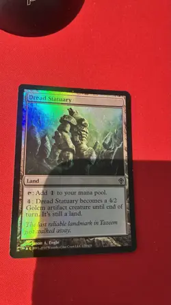 1 Dread Statuary - FOIL LP MtG Magic the Gathering - Image 1