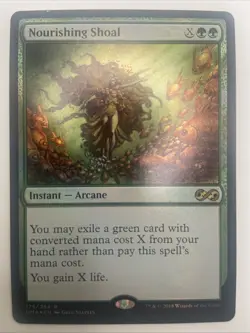 Mint/Near-Mint, English - 1 x MTG Nourishing Shoal - Foil Ultimate Masters - Image 1