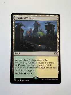 Fortified Village - MTG Phyrexia: All Will Be One: Commander - NM - Image 1