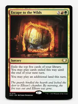 Escape to the Wilds [Commander: Edge of Eternities] MTG Magic NM/M 🔥🌳 - Image 3