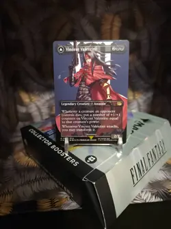 Vincent Valentine 383 Borderless - Final Fantasy MTG Eng FIN - Image 1