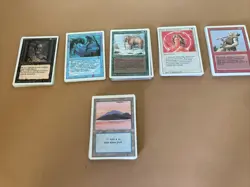 MTG Magic The Gathering Revised Edition 1994 Lot Of 60 Cards Mixed & Land - Image 1