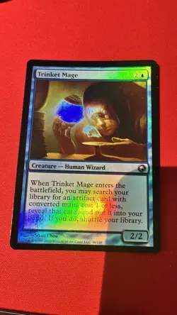 1 Trinket Mage Scars of Mirrodin FOIL LP MtG Magic the Gathering - Image 1