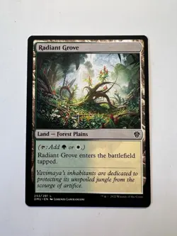 Radiant Grove - MTG Dominaria United - NM - Image 1