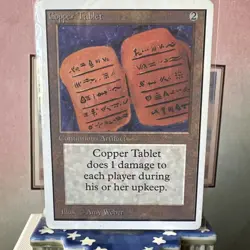 Copper Tablet Unlimited LP MTG Magic the Gathering g - Image 3