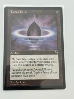 Lotus Petal - Tempest # MTG Magic The Gathering, great condition - Image 1