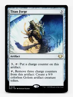 Titan Forge [Commander: Edge of Eternities] MTG Magic NM/M - Image 3