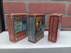 MTG EMPTY (2) Invasion & (1) Odyssey Deck Boxes ONLY *Pre-owned FAST SHIPPING - Image 2