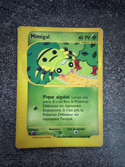 MIMIGAL COMMUNE - POKEMON 111/147 AQUAPOLIS FR - Image 1