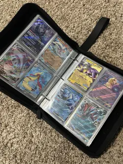 Pokemon Binder Lot ex, eng jp BINDER & all cards inside*more cards than pictured - Image 2