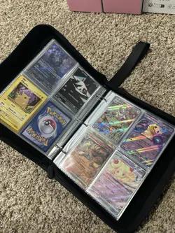 Pokemon Binder Lot ex, eng jp BINDER & all cards inside*more cards than pictured - Image 3