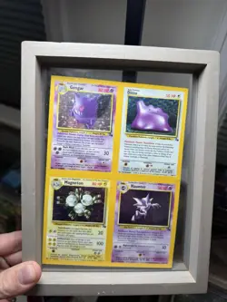 1999 Pokemon Fossil Uncut Holo Sheet - Image 1