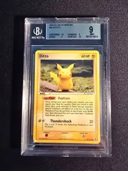 Pokemon TCG Ditto - (Pikachu) 063/113 Delta Species Regular BGS 9 English - Image 1